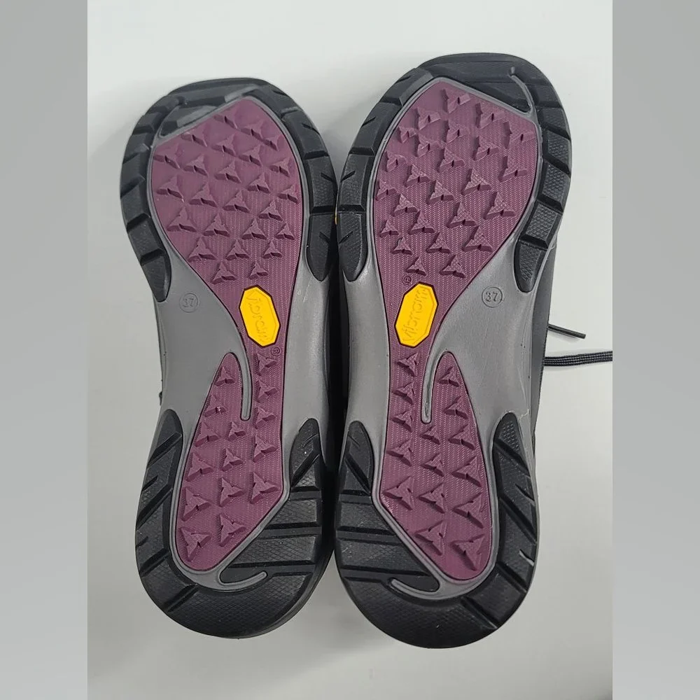 Dansko Makayla Waterproof Hiking Shoes Black Purple Mesh NEW Womens Size 6.5 |37